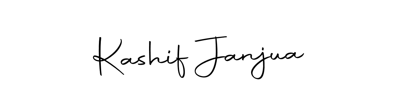 Kashif Janjua stylish signature style. Best Handwritten Sign (Autography-DOLnW) for my name. Handwritten Signature Collection Ideas for my name Kashif Janjua. Kashif Janjua signature style 10 images and pictures png