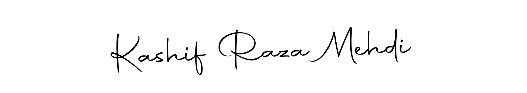 Also we have Kashif Raza Mehdi name is the best signature style. Create professional handwritten signature collection using Autography-DOLnW autograph style. Kashif Raza Mehdi signature style 10 images and pictures png