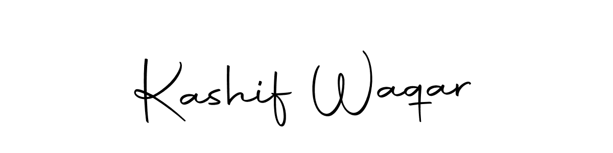 You should practise on your own different ways (Autography-DOLnW) to write your name (Kashif Waqar) in signature. don't let someone else do it for you. Kashif Waqar signature style 10 images and pictures png