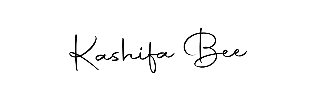 Create a beautiful signature design for name Kashifa Bee. With this signature (Autography-DOLnW) fonts, you can make a handwritten signature for free. Kashifa Bee signature style 10 images and pictures png