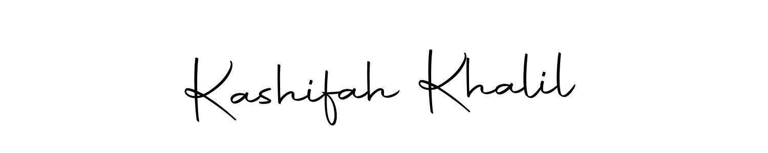 The best way (Autography-DOLnW) to make a short signature is to pick only two or three words in your name. The name Kashifah Khalil include a total of six letters. For converting this name. Kashifah Khalil signature style 10 images and pictures png