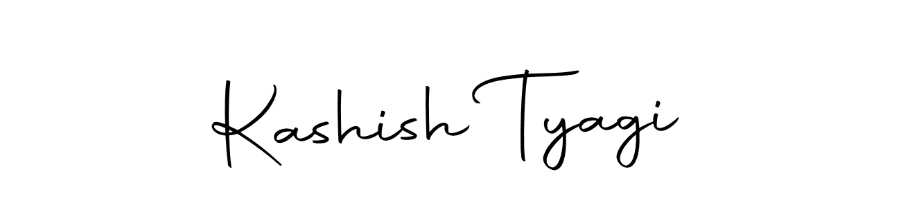 if you are searching for the best signature style for your name Kashish Tyagi. so please give up your signature search. here we have designed multiple signature styles  using Autography-DOLnW. Kashish Tyagi signature style 10 images and pictures png