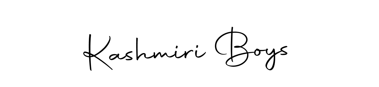 Use a signature maker to create a handwritten signature online. With this signature software, you can design (Autography-DOLnW) your own signature for name Kashmiri Boys. Kashmiri Boys signature style 10 images and pictures png