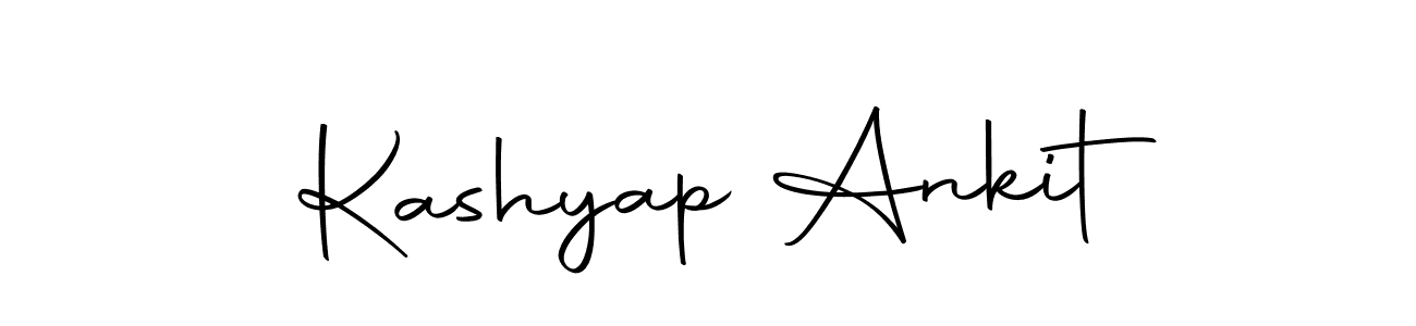 Design your own signature with our free online signature maker. With this signature software, you can create a handwritten (Autography-DOLnW) signature for name Kashyap Ankit. Kashyap Ankit signature style 10 images and pictures png