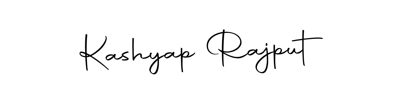 Design your own signature with our free online signature maker. With this signature software, you can create a handwritten (Autography-DOLnW) signature for name Kashyap Rajput. Kashyap Rajput signature style 10 images and pictures png