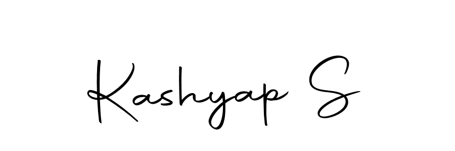 You can use this online signature creator to create a handwritten signature for the name Kashyap S. This is the best online autograph maker. Kashyap S signature style 10 images and pictures png
