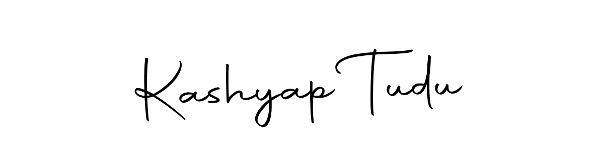 Create a beautiful signature design for name Kashyap Tudu. With this signature (Autography-DOLnW) fonts, you can make a handwritten signature for free. Kashyap Tudu signature style 10 images and pictures png