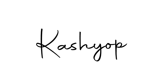 You can use this online signature creator to create a handwritten signature for the name Kashyop. This is the best online autograph maker. Kashyop signature style 10 images and pictures png