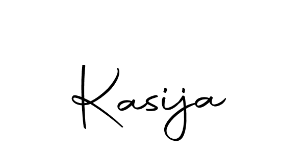 Create a beautiful signature design for name Kasija. With this signature (Autography-DOLnW) fonts, you can make a handwritten signature for free. Kasija signature style 10 images and pictures png