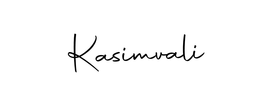 Use a signature maker to create a handwritten signature online. With this signature software, you can design (Autography-DOLnW) your own signature for name Kasimvali. Kasimvali signature style 10 images and pictures png