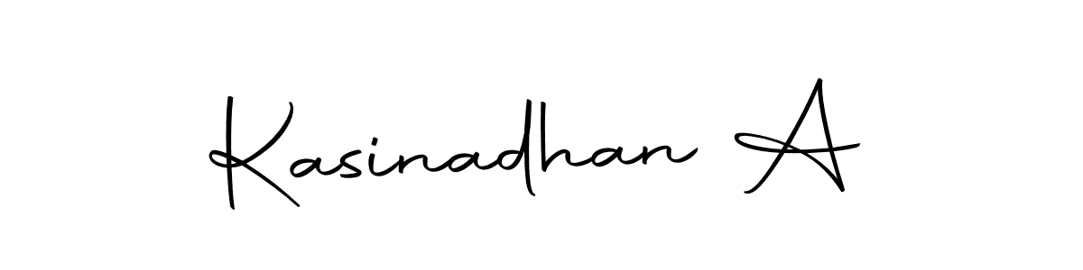 Use a signature maker to create a handwritten signature online. With this signature software, you can design (Autography-DOLnW) your own signature for name Kasinadhan A. Kasinadhan A signature style 10 images and pictures png