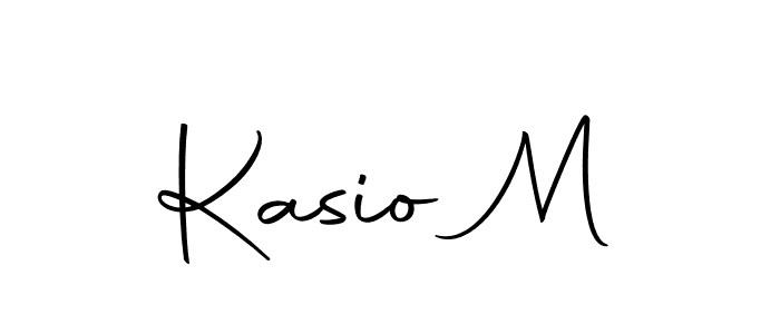 How to make Kasio M name signature. Use Autography-DOLnW style for creating short signs online. This is the latest handwritten sign. Kasio M signature style 10 images and pictures png