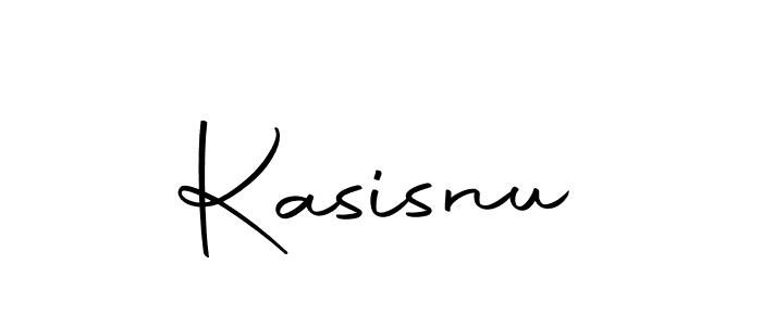 Design your own signature with our free online signature maker. With this signature software, you can create a handwritten (Autography-DOLnW) signature for name Kasisnu. Kasisnu signature style 10 images and pictures png