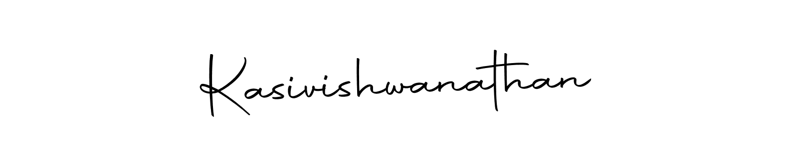 Create a beautiful signature design for name Kasivishwanathan. With this signature (Autography-DOLnW) fonts, you can make a handwritten signature for free. Kasivishwanathan signature style 10 images and pictures png