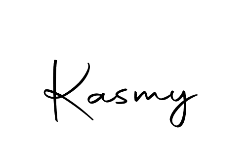 It looks lik you need a new signature style for name Kasmy. Design unique handwritten (Autography-DOLnW) signature with our free signature maker in just a few clicks. Kasmy signature style 10 images and pictures png
