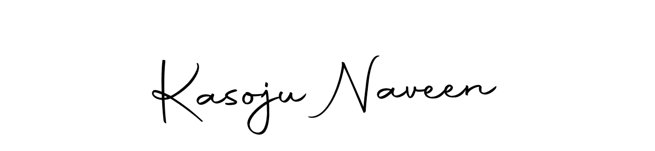 Create a beautiful signature design for name Kasoju Naveen. With this signature (Autography-DOLnW) fonts, you can make a handwritten signature for free. Kasoju Naveen signature style 10 images and pictures png