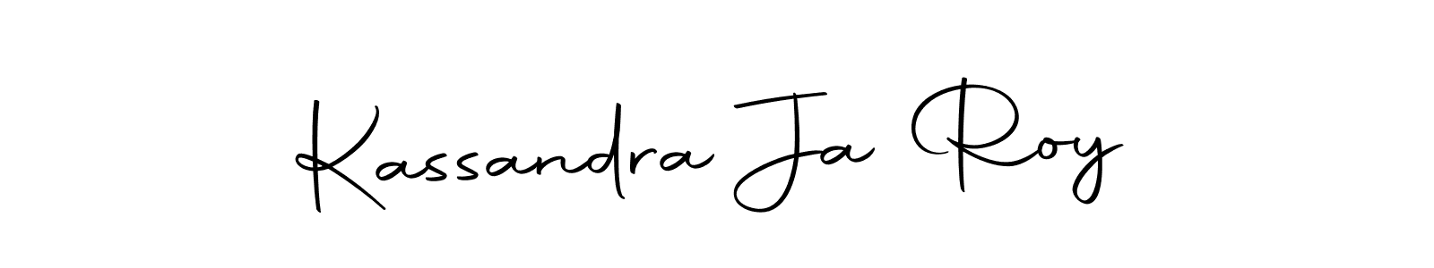 Design your own signature with our free online signature maker. With this signature software, you can create a handwritten (Autography-DOLnW) signature for name Kassandra Ja Roy. Kassandra Ja Roy signature style 10 images and pictures png