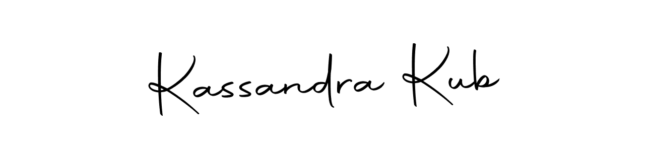 Make a beautiful signature design for name Kassandra Kub. Use this online signature maker to create a handwritten signature for free. Kassandra Kub signature style 10 images and pictures png