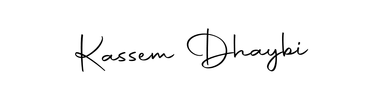 Here are the top 10 professional signature styles for the name Kassem Dhaybi. These are the best autograph styles you can use for your name. Kassem Dhaybi signature style 10 images and pictures png