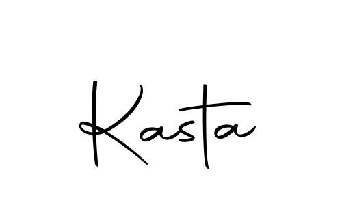 Design your own signature with our free online signature maker. With this signature software, you can create a handwritten (Autography-DOLnW) signature for name Kasta. Kasta signature style 10 images and pictures png