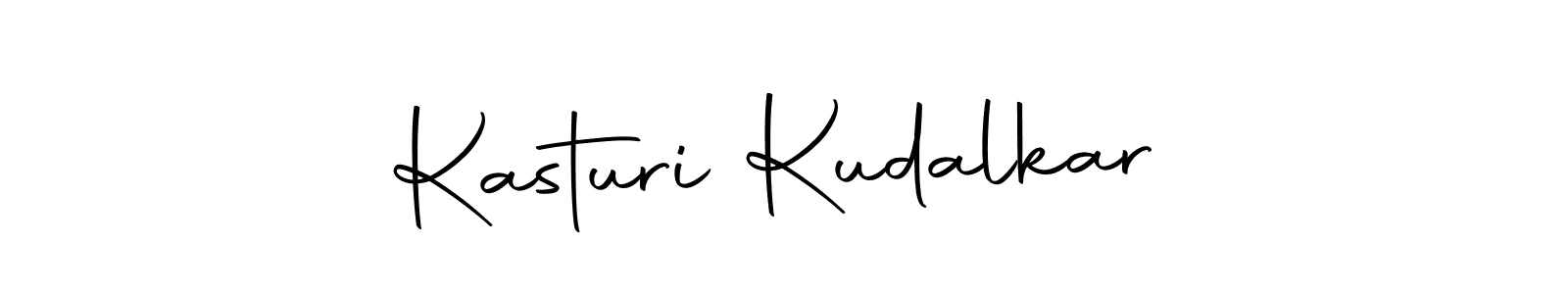 Use a signature maker to create a handwritten signature online. With this signature software, you can design (Autography-DOLnW) your own signature for name Kasturi Kudalkar. Kasturi Kudalkar signature style 10 images and pictures png