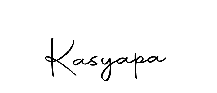 Make a beautiful signature design for name Kasyapa. With this signature (Autography-DOLnW) style, you can create a handwritten signature for free. Kasyapa signature style 10 images and pictures png