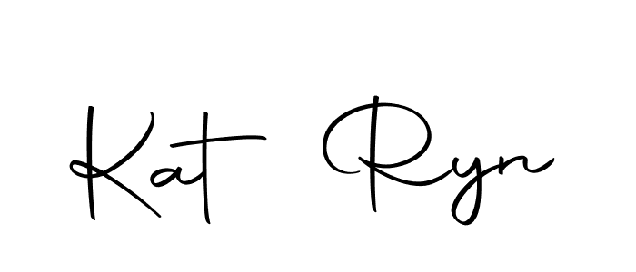 The best way (Autography-DOLnW) to make a short signature is to pick only two or three words in your name. The name Kat Ryn include a total of six letters. For converting this name. Kat Ryn signature style 10 images and pictures png