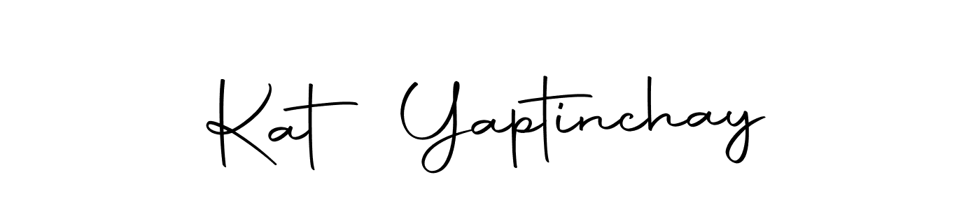 Also we have Kat Yaptinchay name is the best signature style. Create professional handwritten signature collection using Autography-DOLnW autograph style. Kat Yaptinchay signature style 10 images and pictures png
