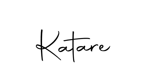 Make a beautiful signature design for name Katare. With this signature (Autography-DOLnW) style, you can create a handwritten signature for free. Katare signature style 10 images and pictures png