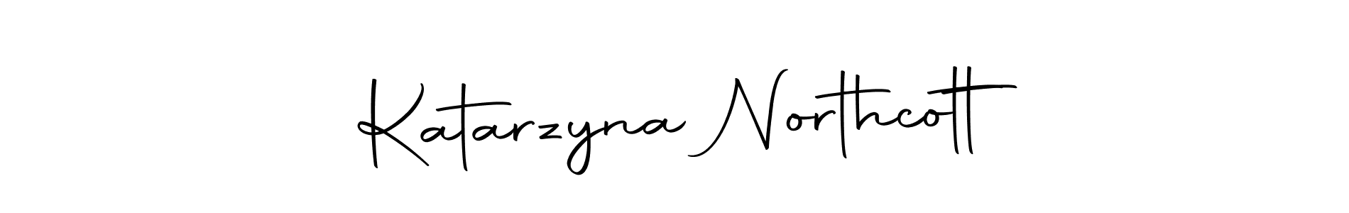 Create a beautiful signature design for name Katarzyna Northcott. With this signature (Autography-DOLnW) fonts, you can make a handwritten signature for free. Katarzyna Northcott signature style 10 images and pictures png