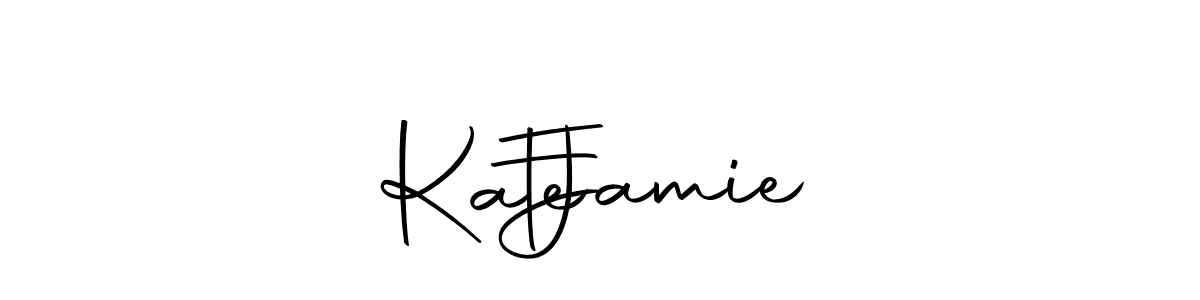 How to make Kate   Jamie signature? Autography-DOLnW is a professional autograph style. Create handwritten signature for Kate   Jamie name. Kate   Jamie signature style 10 images and pictures png