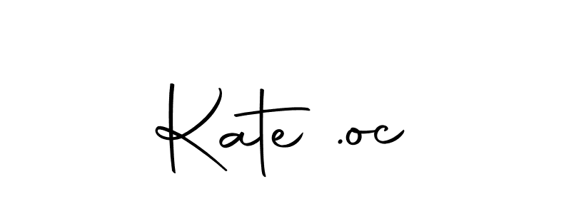 Autography-DOLnW is a professional signature style that is perfect for those who want to add a touch of class to their signature. It is also a great choice for those who want to make their signature more unique. Get Kate .oc name to fancy signature for free. Kate .oc signature style 10 images and pictures png