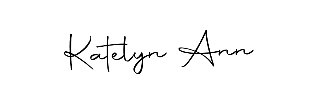 Make a beautiful signature design for name Katelyn Ann. Use this online signature maker to create a handwritten signature for free. Katelyn Ann signature style 10 images and pictures png