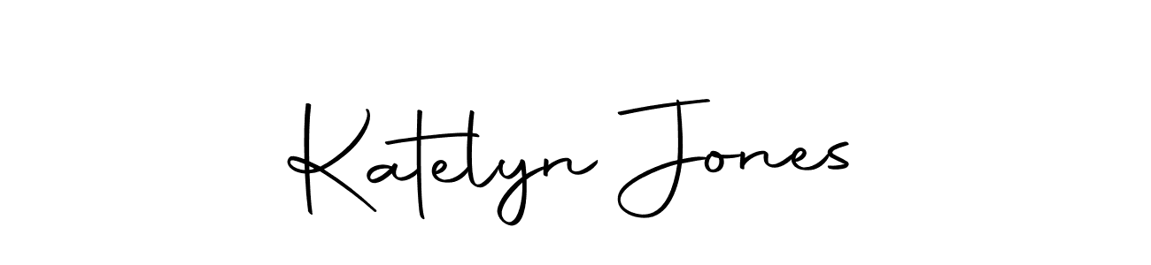 Make a beautiful signature design for name Katelyn Jones. With this signature (Autography-DOLnW) style, you can create a handwritten signature for free. Katelyn Jones signature style 10 images and pictures png