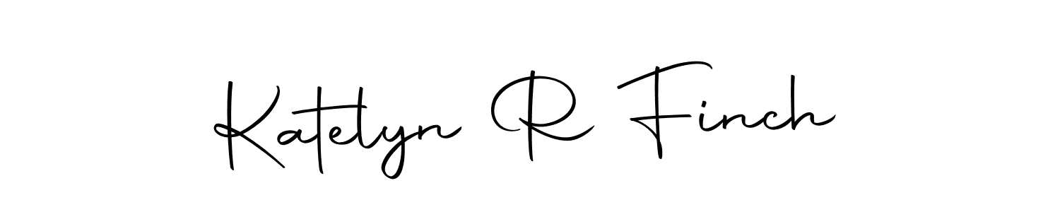 You should practise on your own different ways (Autography-DOLnW) to write your name (Katelyn R Finch) in signature. don't let someone else do it for you. Katelyn R Finch signature style 10 images and pictures png