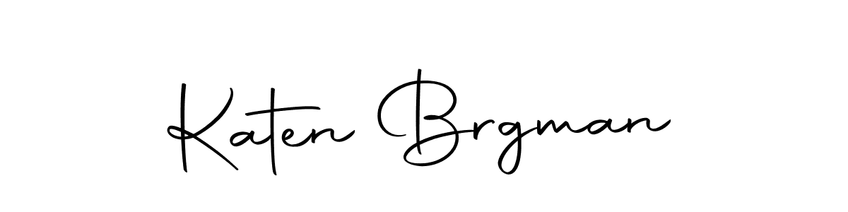 Make a beautiful signature design for name Katen Brgman. With this signature (Autography-DOLnW) style, you can create a handwritten signature for free. Katen Brgman signature style 10 images and pictures png