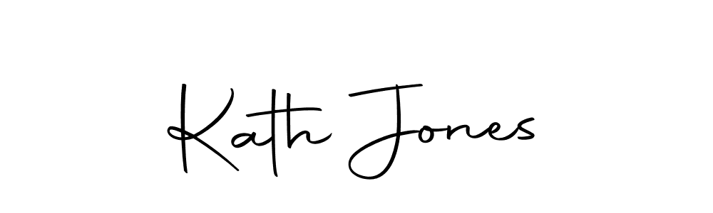 You can use this online signature creator to create a handwritten signature for the name Kath Jones. This is the best online autograph maker. Kath Jones signature style 10 images and pictures png