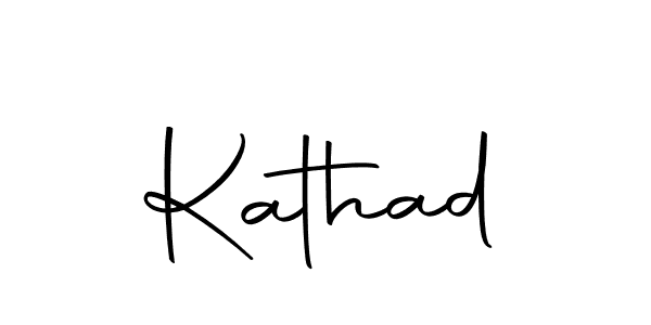 Create a beautiful signature design for name Kathad. With this signature (Autography-DOLnW) fonts, you can make a handwritten signature for free. Kathad signature style 10 images and pictures png