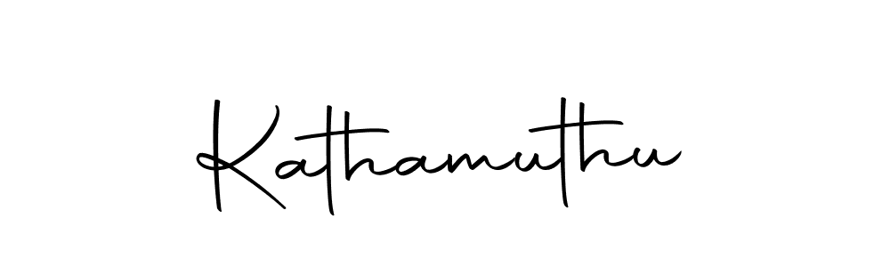 Make a short Kathamuthu signature style. Manage your documents anywhere anytime using Autography-DOLnW. Create and add eSignatures, submit forms, share and send files easily. Kathamuthu signature style 10 images and pictures png