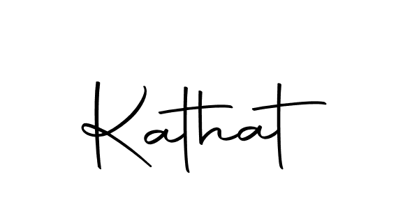 How to make Kathat signature? Autography-DOLnW is a professional autograph style. Create handwritten signature for Kathat name. Kathat signature style 10 images and pictures png