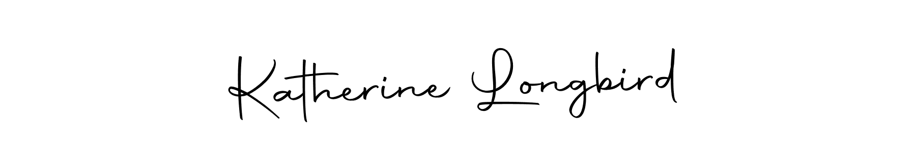 Design your own signature with our free online signature maker. With this signature software, you can create a handwritten (Autography-DOLnW) signature for name Katherine Longbird. Katherine Longbird signature style 10 images and pictures png