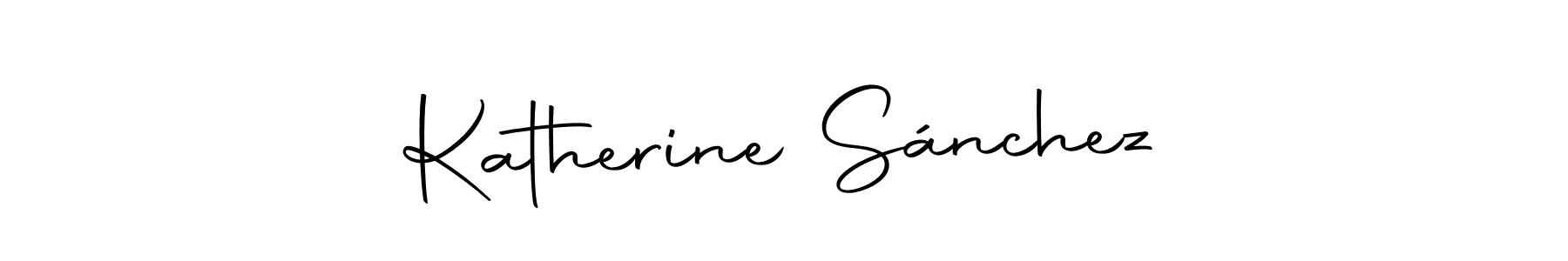 Katherine Sánchez stylish signature style. Best Handwritten Sign (Autography-DOLnW) for my name. Handwritten Signature Collection Ideas for my name Katherine Sánchez. Katherine Sánchez signature style 10 images and pictures png