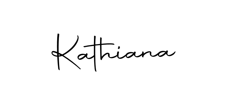 How to make Kathiana signature? Autography-DOLnW is a professional autograph style. Create handwritten signature for Kathiana name. Kathiana signature style 10 images and pictures png