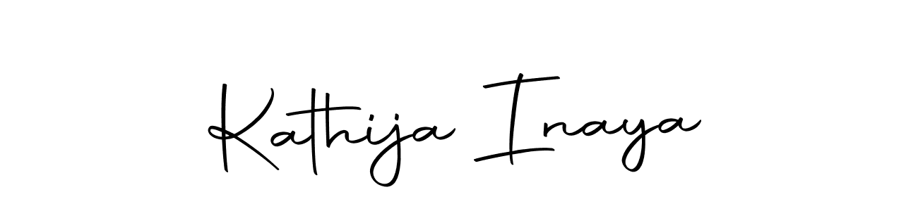 Make a short Kathija Inaya signature style. Manage your documents anywhere anytime using Autography-DOLnW. Create and add eSignatures, submit forms, share and send files easily. Kathija Inaya signature style 10 images and pictures png