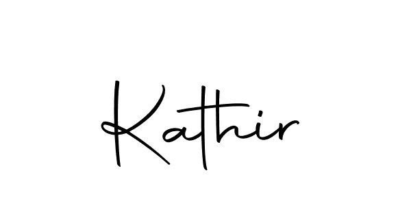 Create a beautiful signature design for name Kathir. With this signature (Autography-DOLnW) fonts, you can make a handwritten signature for free. Kathir signature style 10 images and pictures png