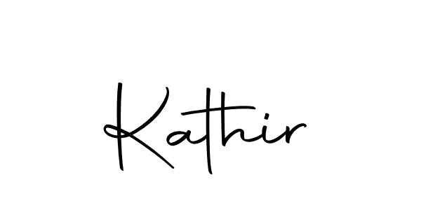 Use a signature maker to create a handwritten signature online. With this signature software, you can design (Autography-DOLnW) your own signature for name Kathir. Kathir signature style 10 images and pictures png