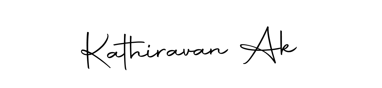 if you are searching for the best signature style for your name Kathiravan Ak. so please give up your signature search. here we have designed multiple signature styles  using Autography-DOLnW. Kathiravan Ak signature style 10 images and pictures png