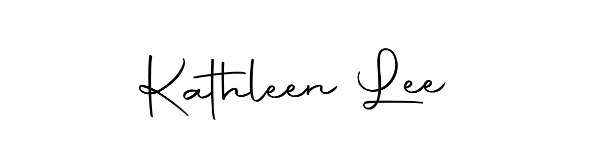 Design your own signature with our free online signature maker. With this signature software, you can create a handwritten (Autography-DOLnW) signature for name Kathleen Lee. Kathleen Lee signature style 10 images and pictures png