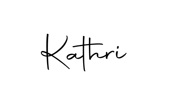 Design your own signature with our free online signature maker. With this signature software, you can create a handwritten (Autography-DOLnW) signature for name Kathri. Kathri signature style 10 images and pictures png