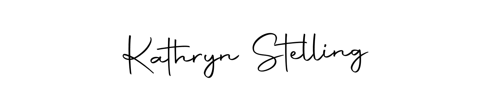 Also we have Kathryn Stelling name is the best signature style. Create professional handwritten signature collection using Autography-DOLnW autograph style. Kathryn Stelling signature style 10 images and pictures png